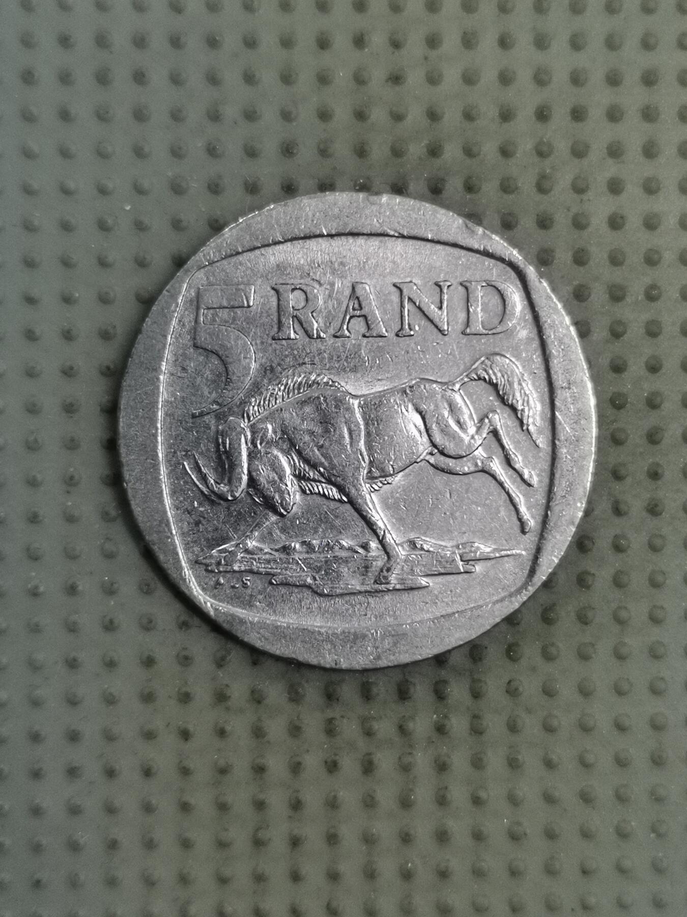 2025年第128场各国散币拍卖（总第128场） 南非1994年5兰特