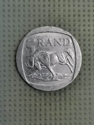 2025年第128场各国散币拍卖（总第128场） - 南非1994年5兰特