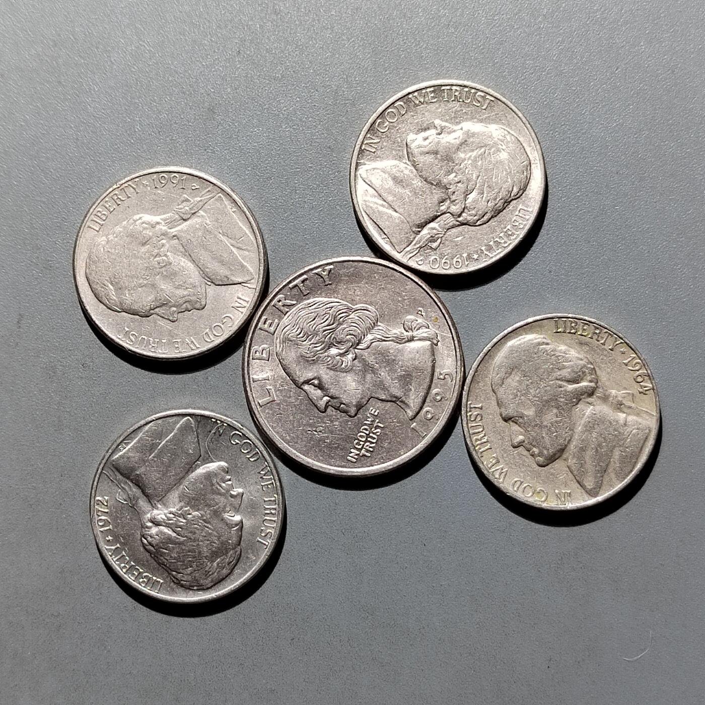 PCAI钱币  2-631  硬币小专场 美分