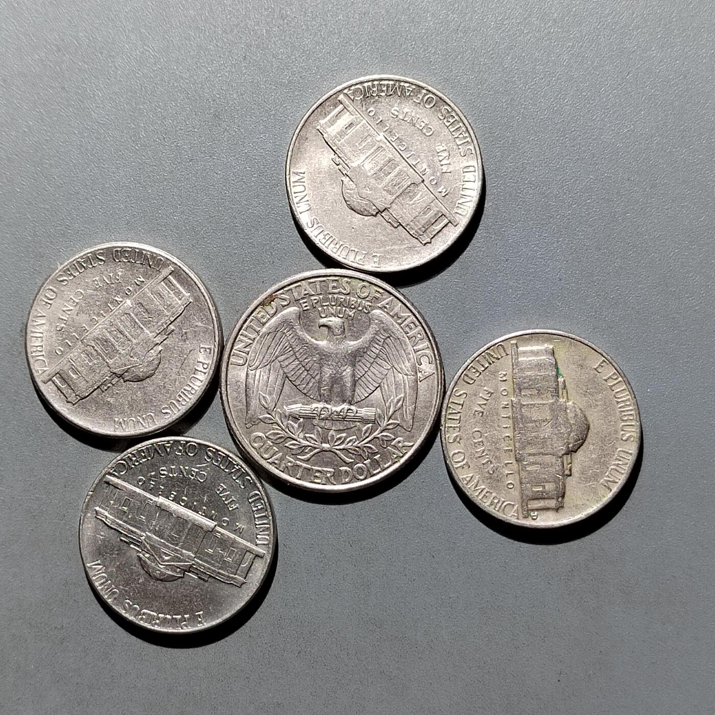 PCAI钱币  2-631  硬币小专场 美分