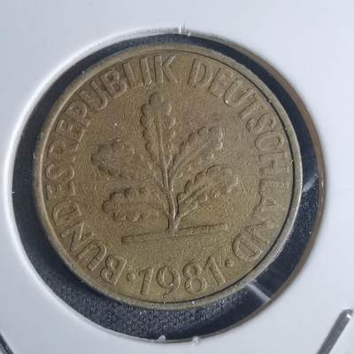 沼泽如烟--第920场 - 德国1981年10芬尼