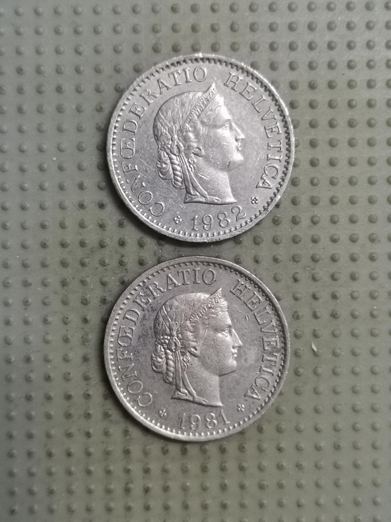 2025年第129场各国散币拍卖（总第129场） 瑞士10生丁2枚