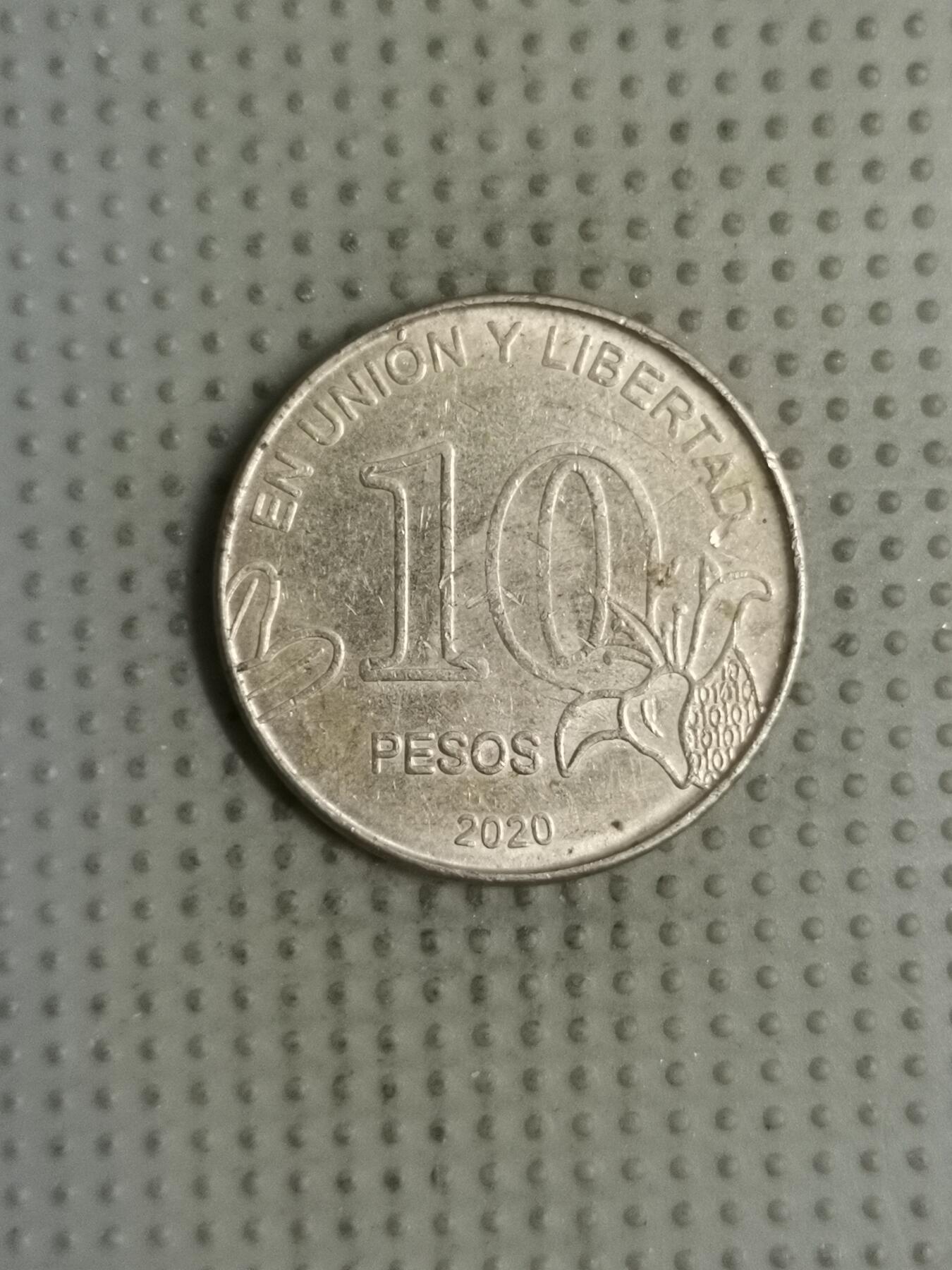 2025年第127场各国散币拍卖（总第127场） 阿根廷2020年10比索