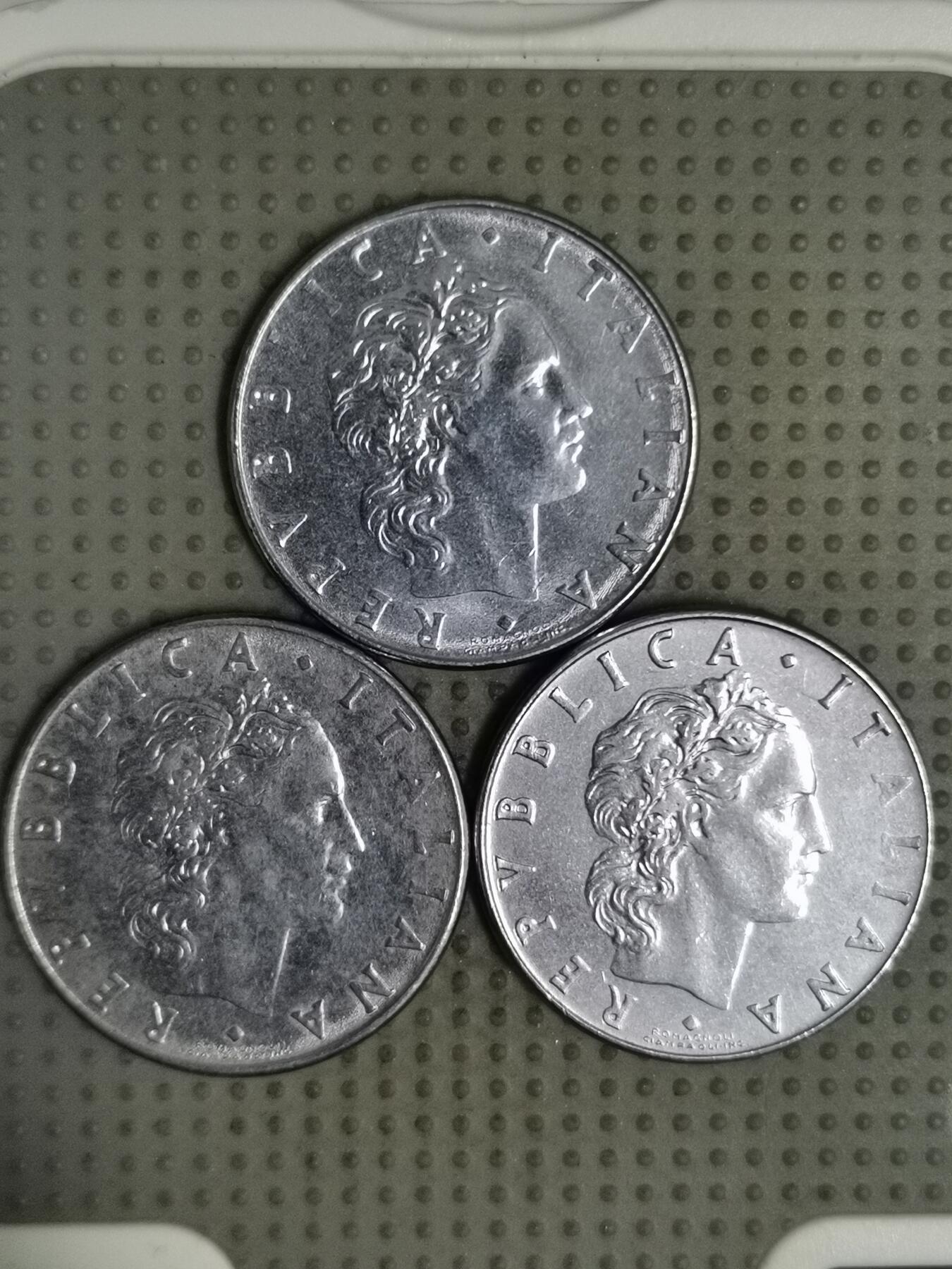 2025年第129场各国散币拍卖（总第129场） 意大利50里拉3枚