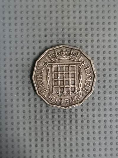 2025年第131场各国散币拍卖（总第131场） - 英国1956年3便士