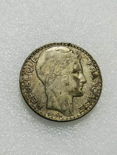 天下钱庄专场欢迎参拍 - 法国自由女神20法郎银币