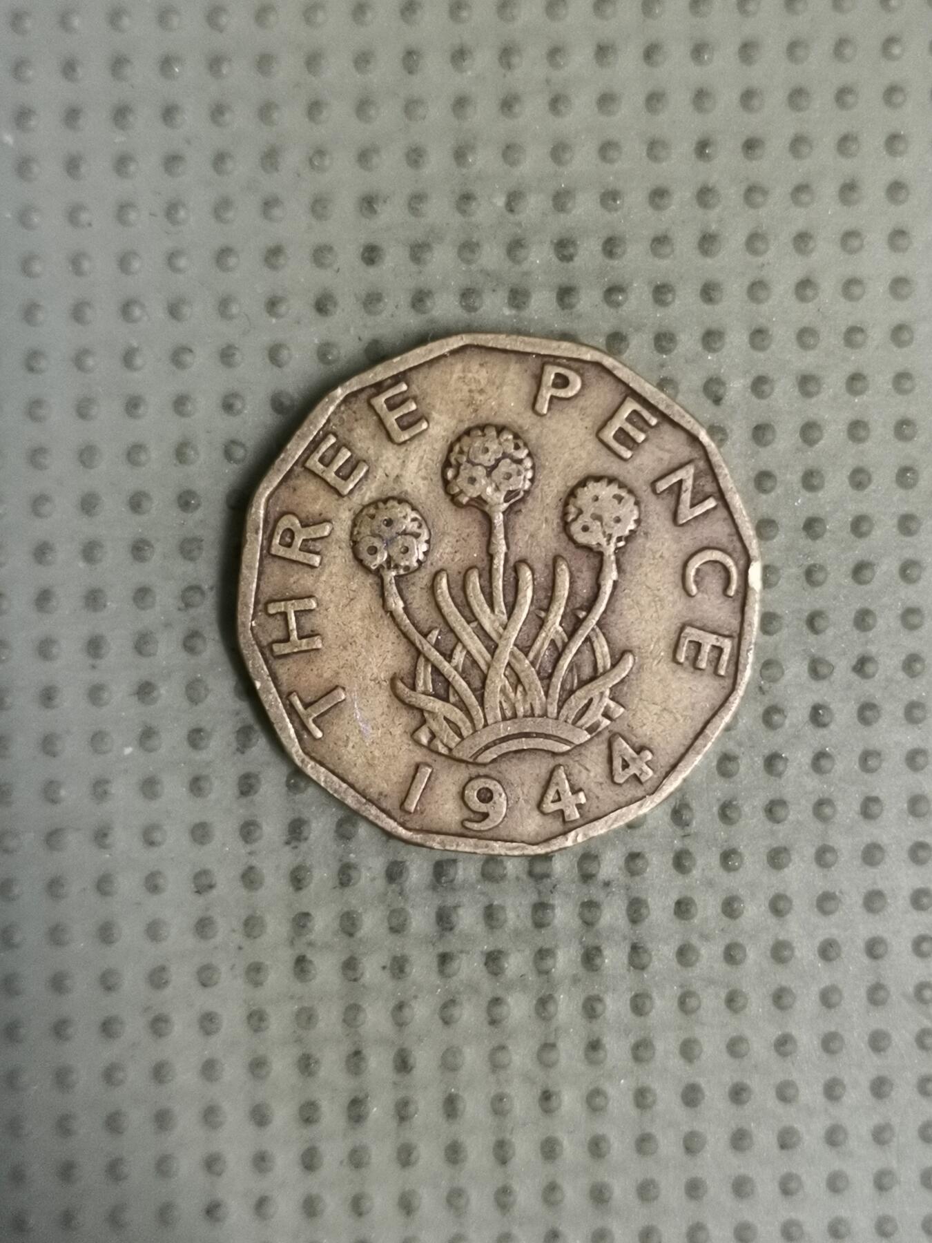 2025年第131场各国散币拍卖（总第131场） 英国1944年3便士