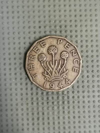 2025年第131场各国散币拍卖（总第131场） - 英国1944年3便士