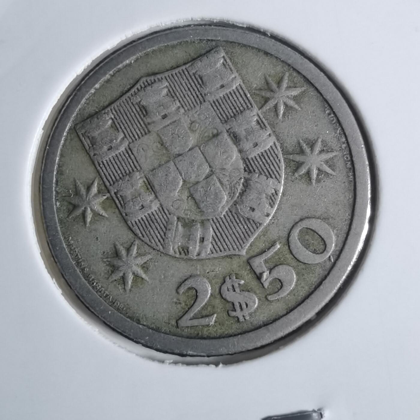 沼泽如烟--第920场 葡萄牙1963年2.5埃斯库多