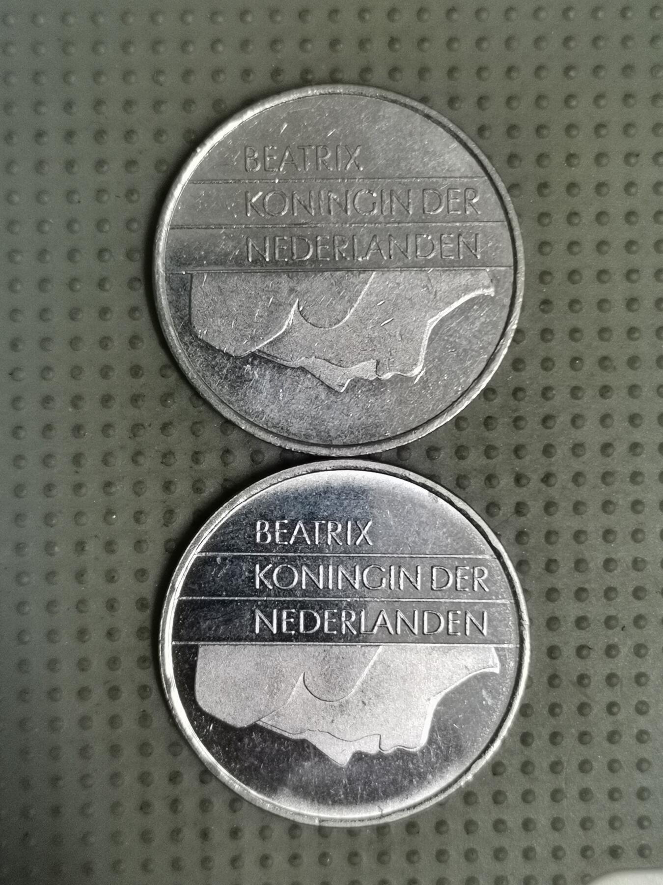 2025年第131场各国散币拍卖（总第131场） 荷兰1盾2枚