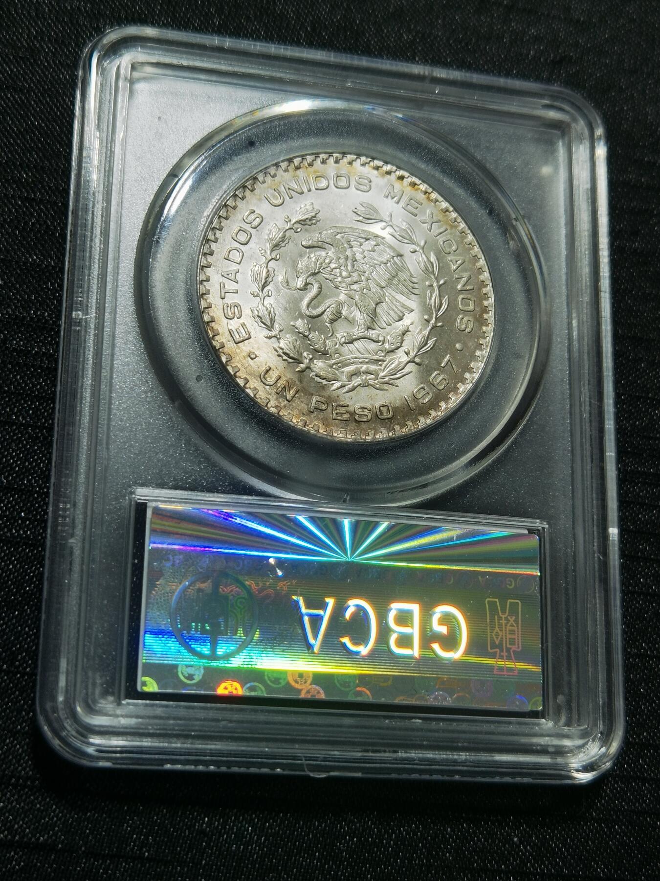 天下钱庄专场欢迎参拍 墨西哥一比索银币