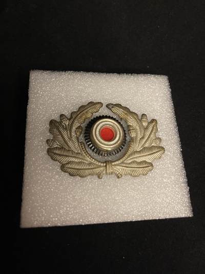 勋章专场 - 极少见德三早期一型帽徽