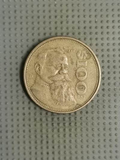 2025年第127场各国散币拍卖（总第127场） - 墨西哥1987年100比索