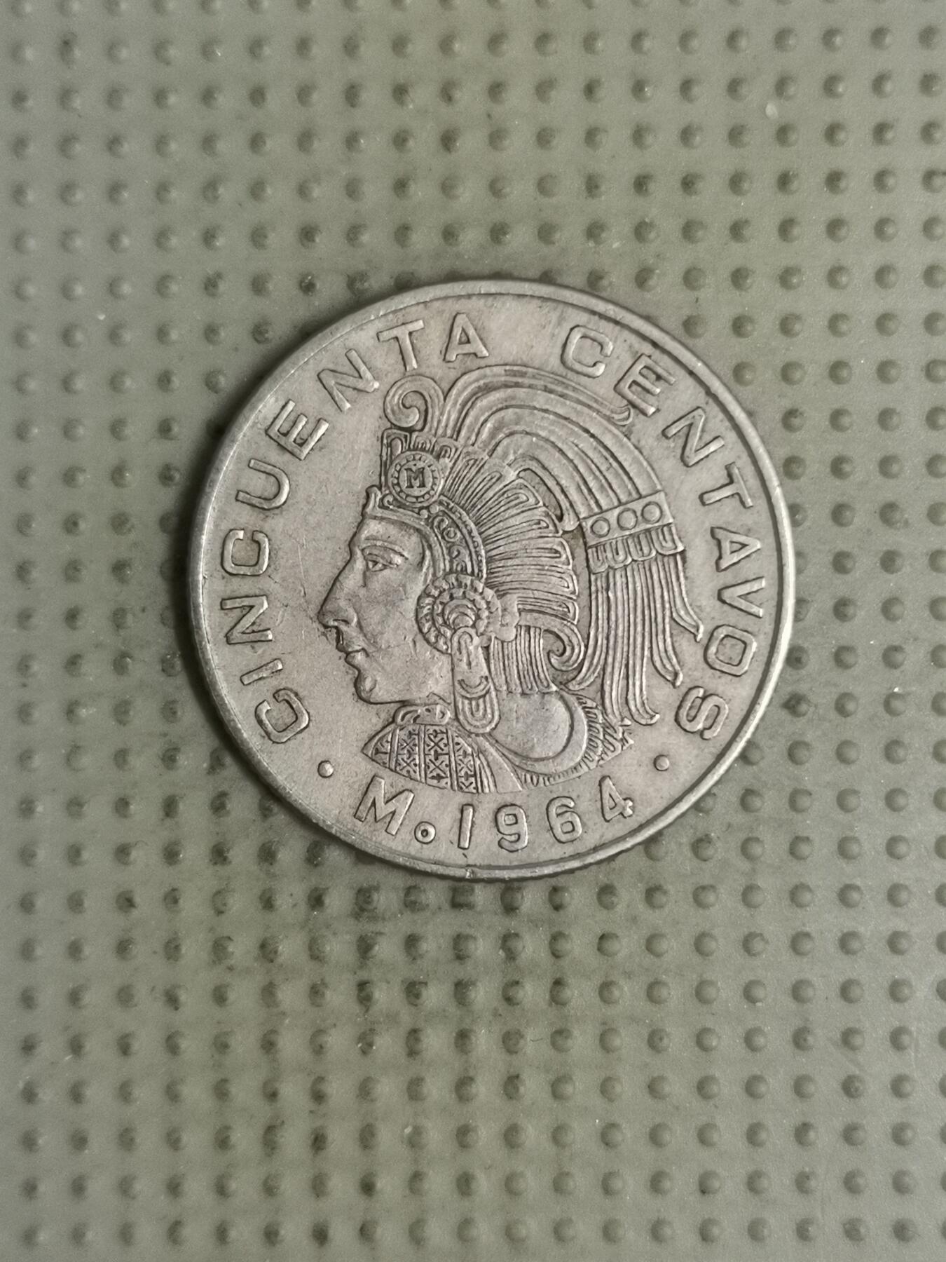 2025年第127场各国散币拍卖（总第127场） 墨西哥1964年50分