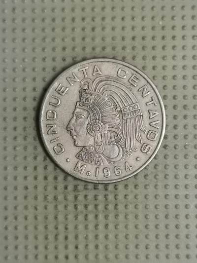 2025年第127场各国散币拍卖（总第127场） - 墨西哥1964年50分