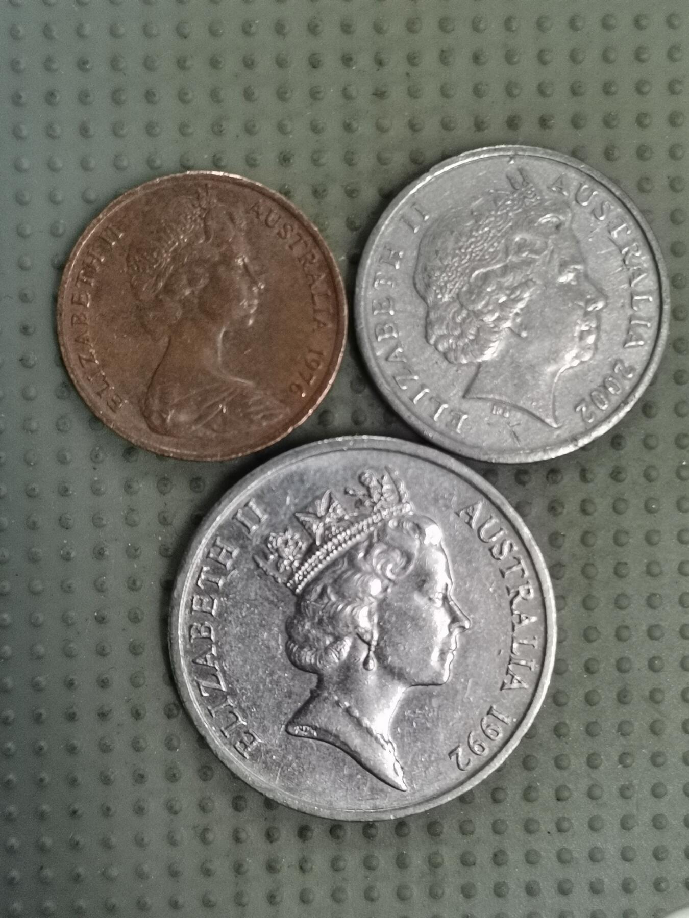 2025年第128场各国散币拍卖（总第128场） 澳大利亚3枚