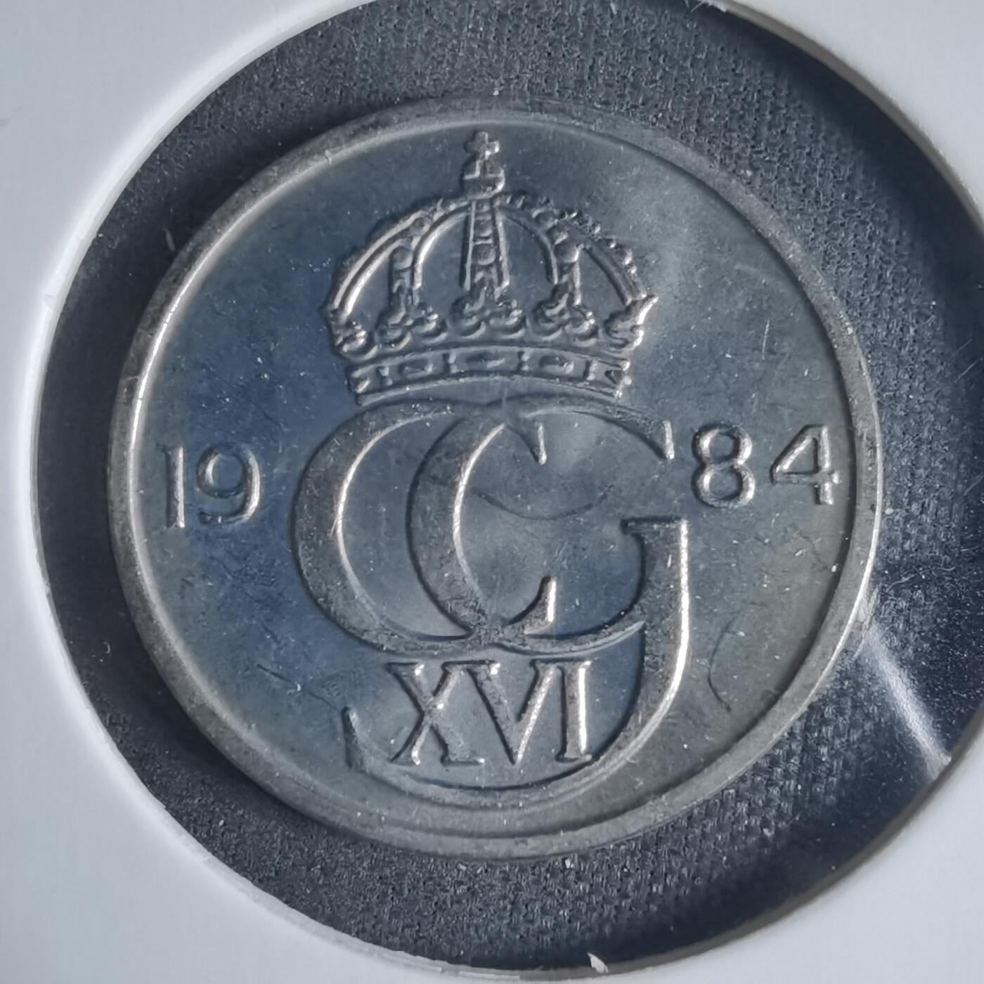 沼泽如烟--第919场 瑞典1984年50欧尔