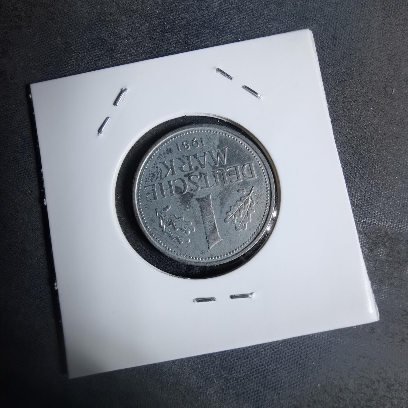 沼泽如烟--第920场 德国1981年1马克