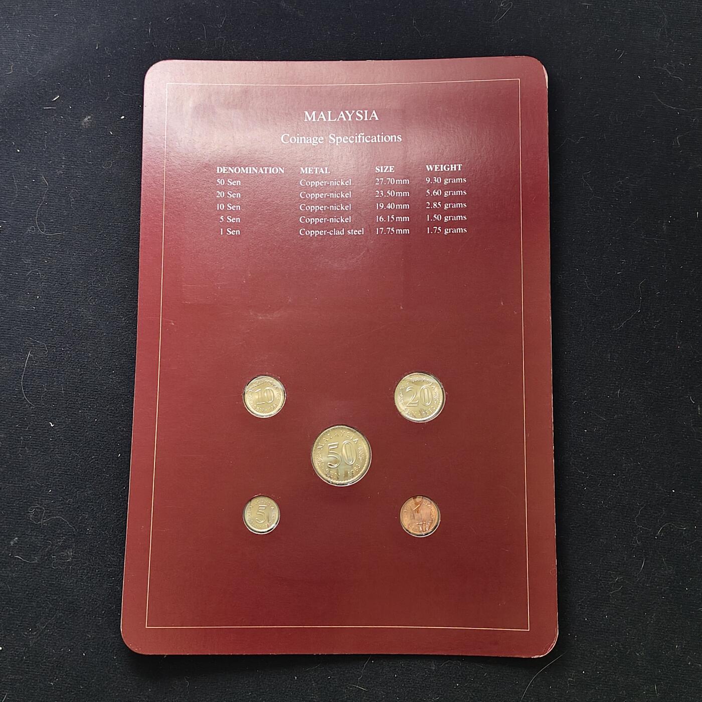 【全场包邮】纯粹捡漏拍482场（免费代拍第19场）-币封+套装+富兰克林（注意佣金） 【富兰克林·世界各国硬币系列邮币卡】匈牙利共和国+马来西亚联邦