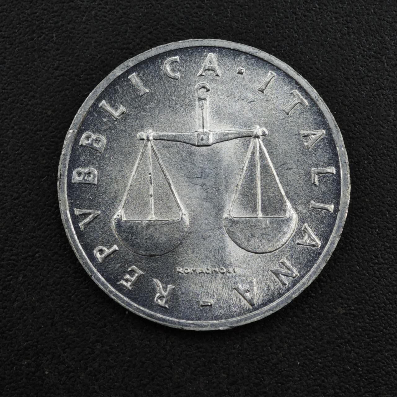 【淘币小摊】实时拍第八百一十七拍   散币场   满百包邮可预留二周 每周一统一发货   意大利1955年1里拉铝币