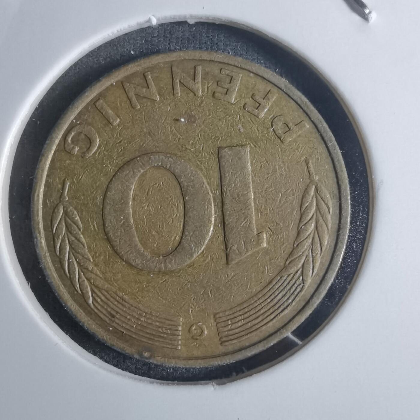 沼泽如烟--第920场 德国1981年10芬尼