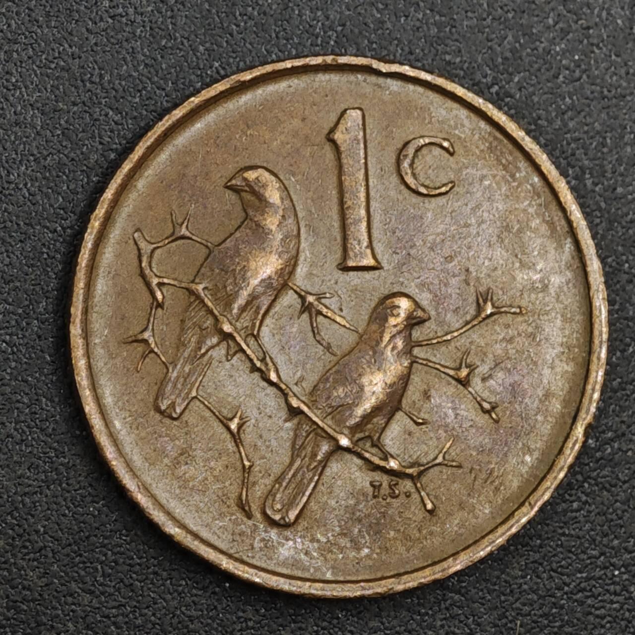 【淘币小摊】实时拍第八百一十七拍   散币场   满百包邮可预留二周 每周一统一发货   南非1966年1分铜币