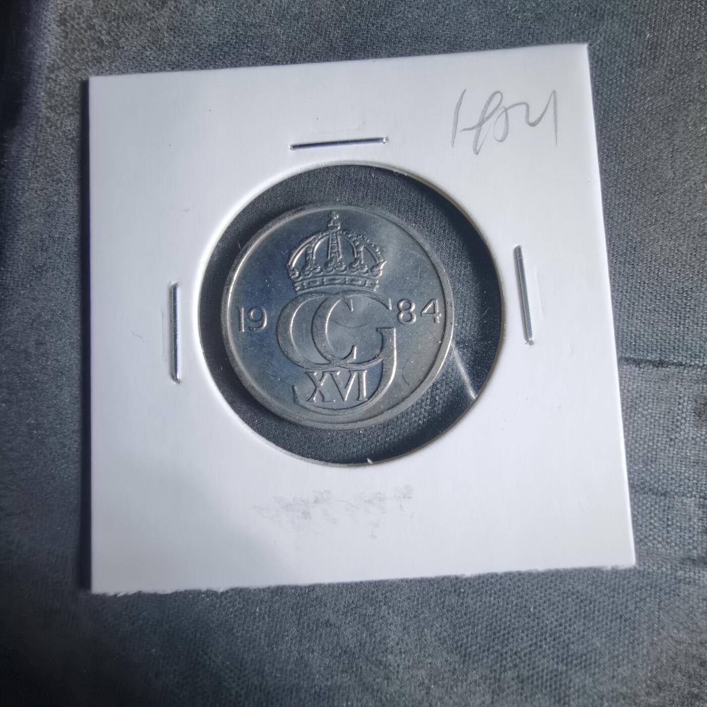 沼泽如烟--第919场 瑞典1984年50欧尔