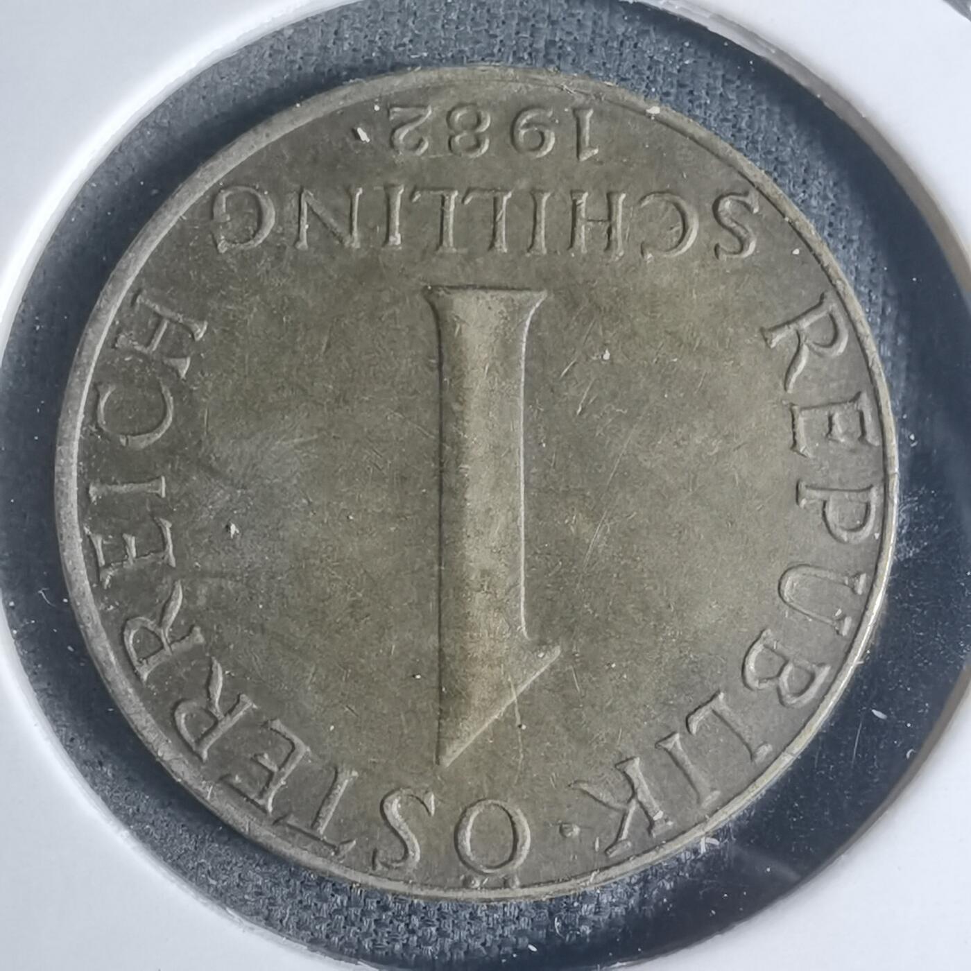 沼泽如烟--第920场 奥地利1982年1先令