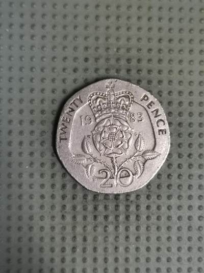 2025年第131场各国散币拍卖（总第131场） - 英国1983年20便士