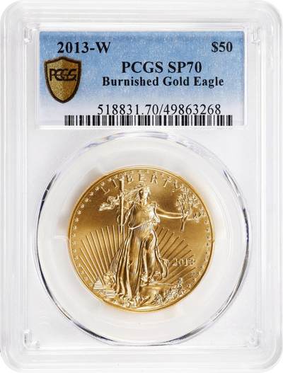 【Blue Auction】世界纸币精拍第758期——18级TOP拍卖/信誉/品质/专业/高效💫 -    【满分 冠军分 SP样币】美国 2013年50美金 行者自由女神金币 含1盎司纯金 PCGS SP70 高浮雕 金光灿灿 底板丝滑非常漂亮