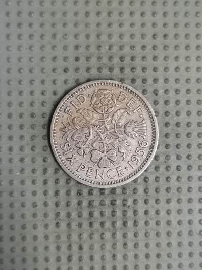 2025年第131场各国散币拍卖（总第131场） - 英国1956年6便士