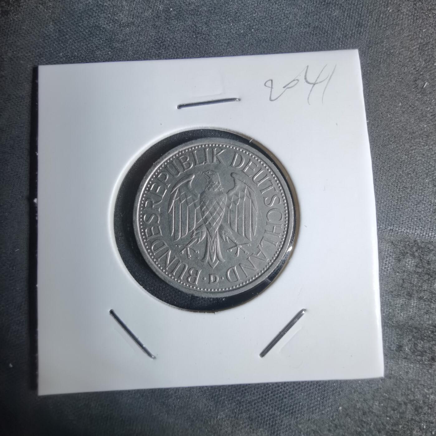 沼泽如烟--第920场 德国1981年1马克