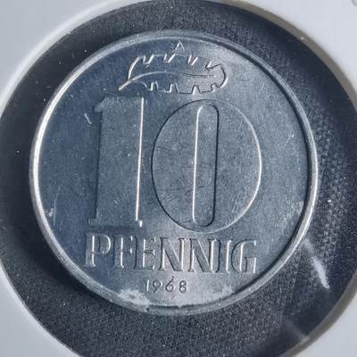 沼泽如烟--第919场 - 东德1968年10芬尼