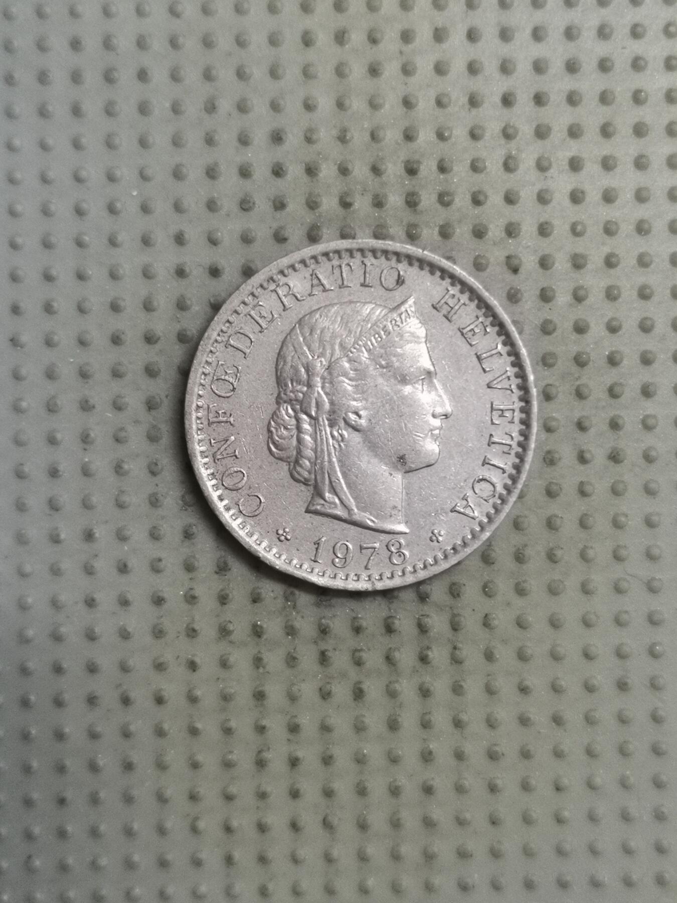 2025年第129场各国散币拍卖（总第129场） 瑞士1978年20生丁