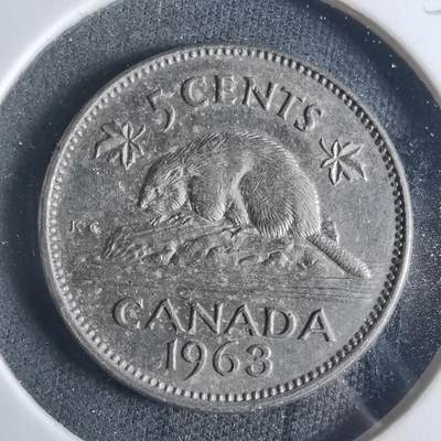 沼泽如烟--第919场 - 加拿大1963年五分