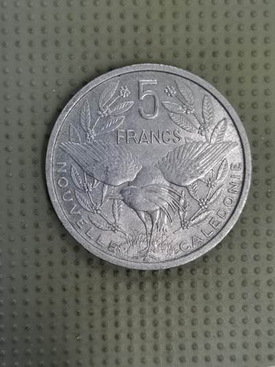 2025年第128场各国散币拍卖（总第128场） - 法属新喀里多尼亚1952年5法郎