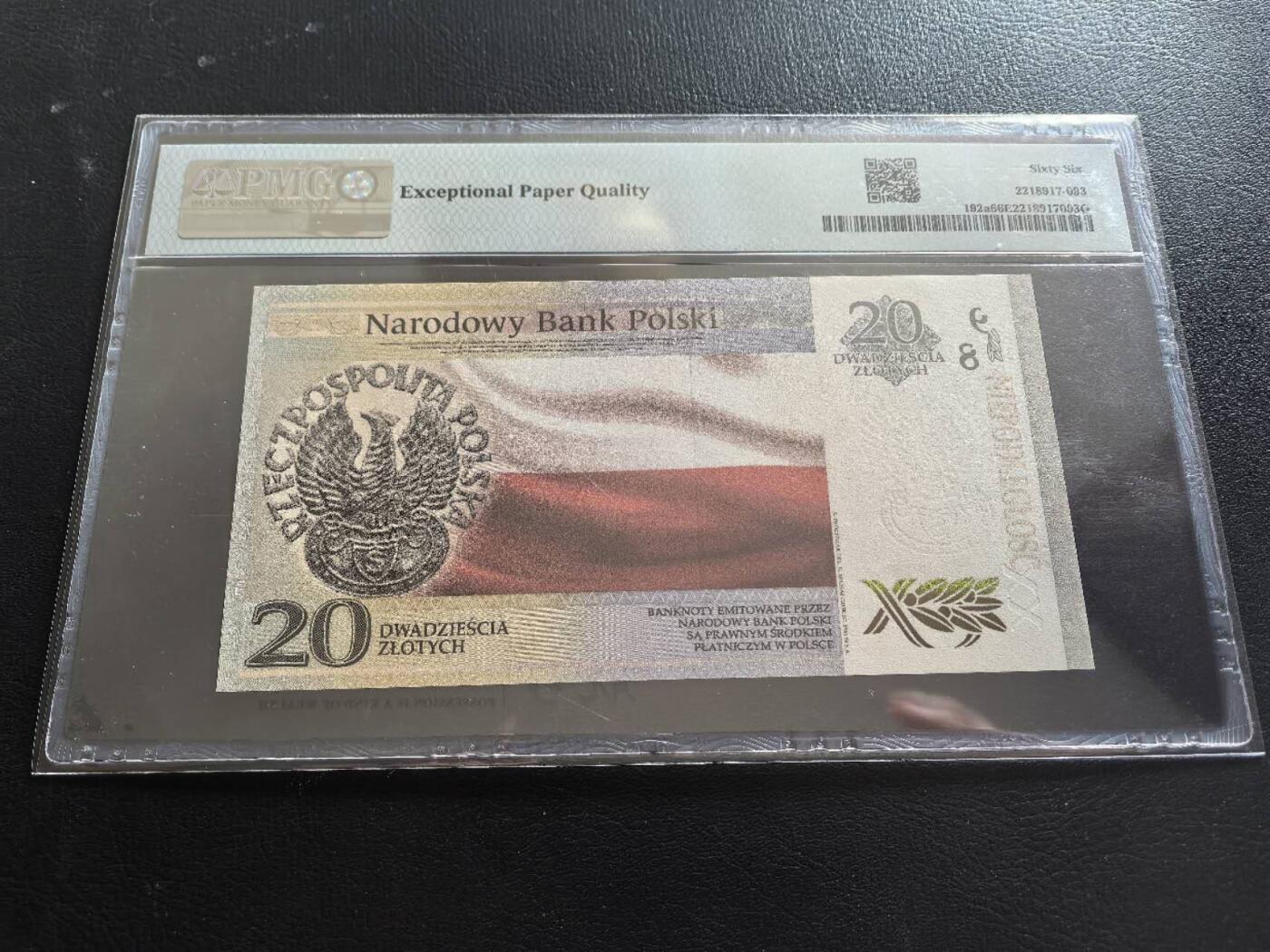 Triple S 第68期 2018波兰20兹罗提纪念钞