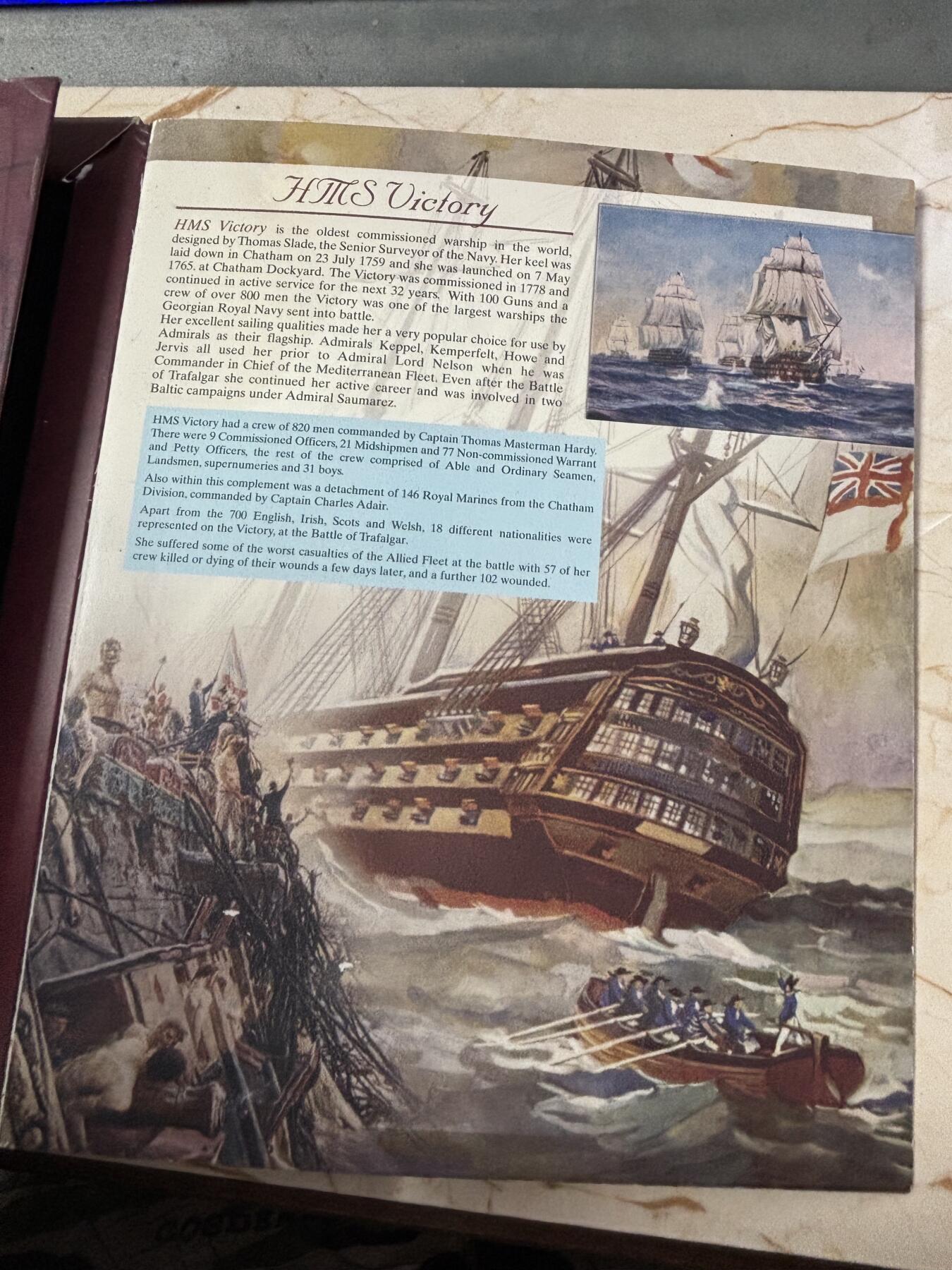 第184期拍卖  英国2005年纪念特拉法加海战2银一镍套币，925银，28.28克*2，,有瑕疵，银价725