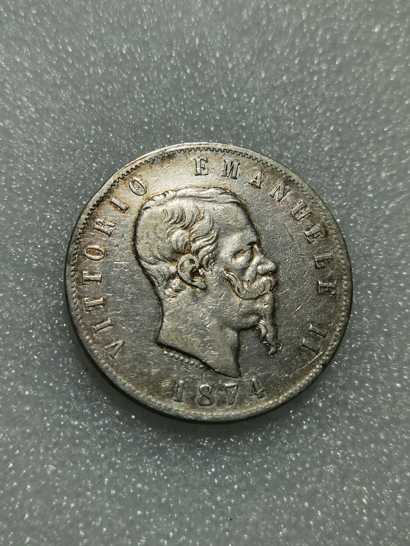 天下钱庄专场欢迎参拍 意大利5里拉银币