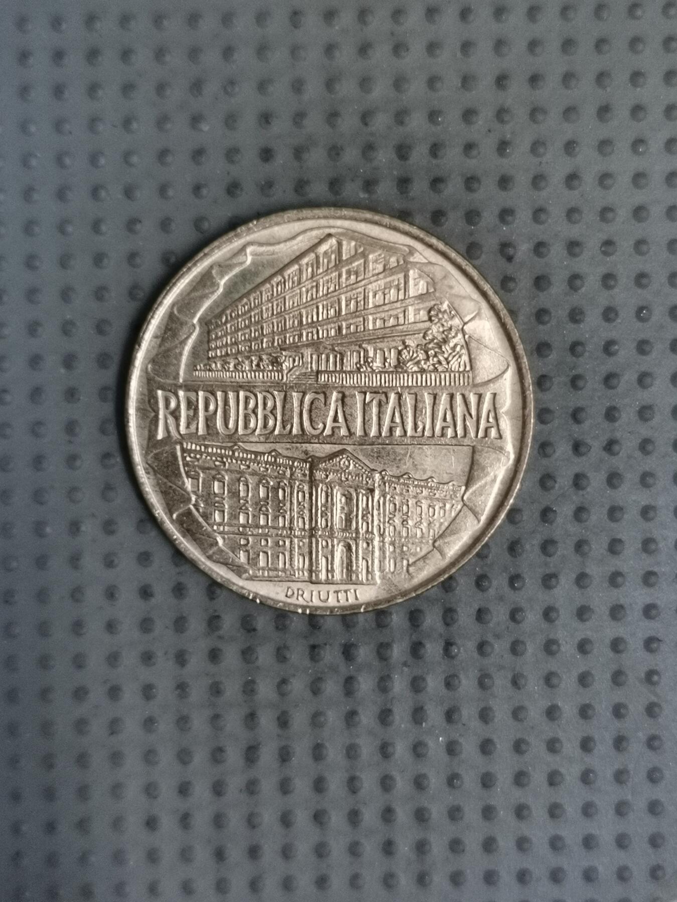 2025年第129场各国散币拍卖（总第129场） 意大利1996年海关学院100周年200里拉纪念币