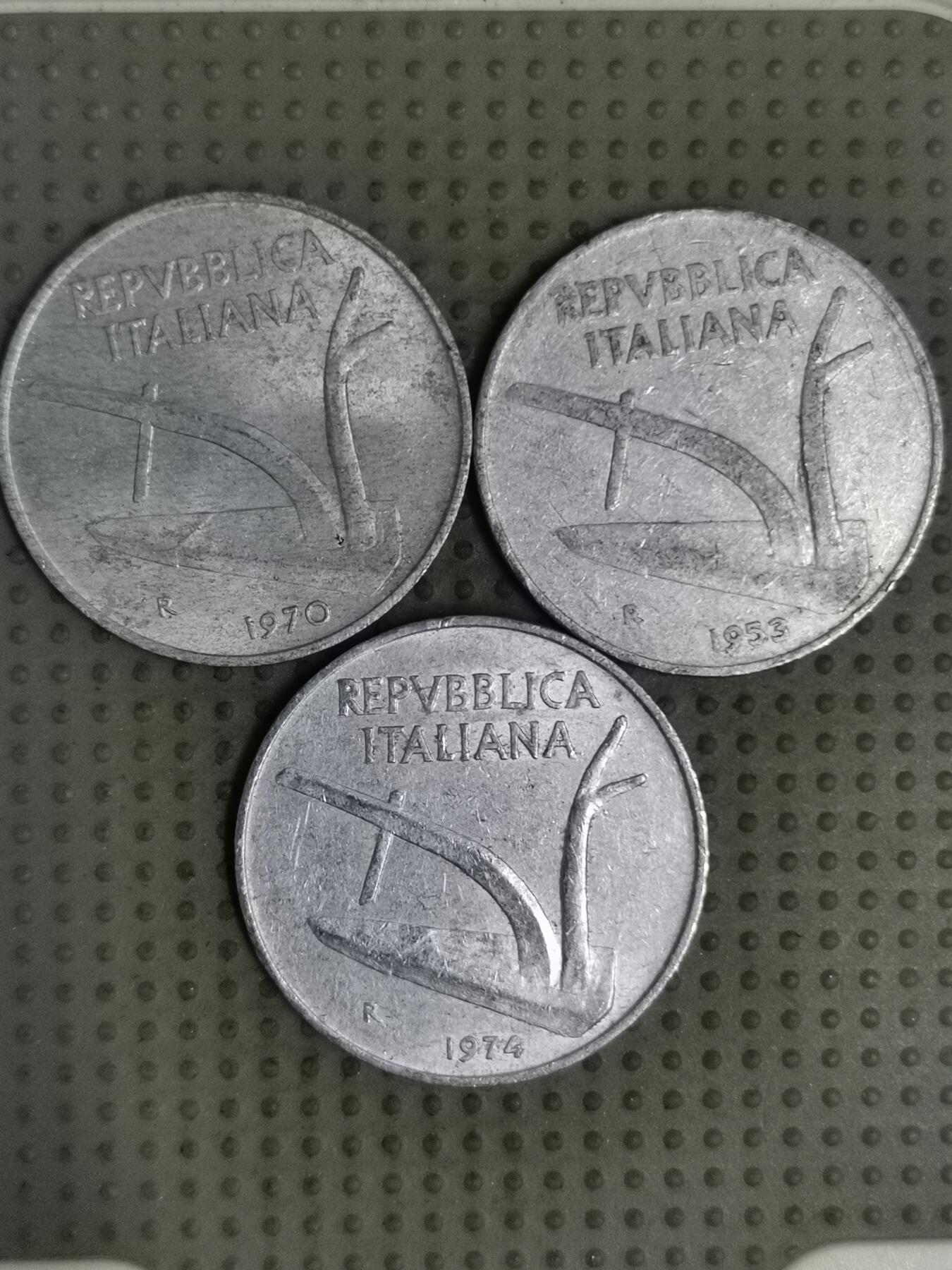 2025年第129场各国散币拍卖（总第129场） 意大利10法郎3枚