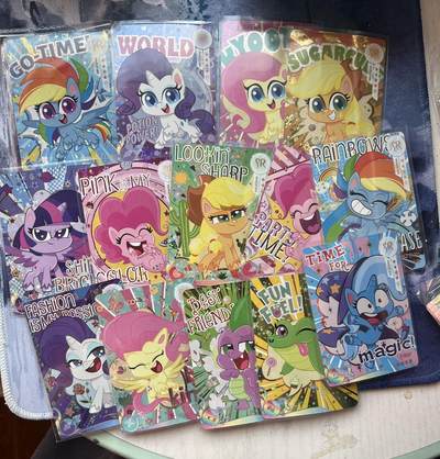 【随心含颖卡拍51期】卡游/集卡社/卡卡沃 抽卡机专场拍卖【无佣金】 - 卡游 小马宝莉 奇萌 第一弹 sr 14张 已绝版