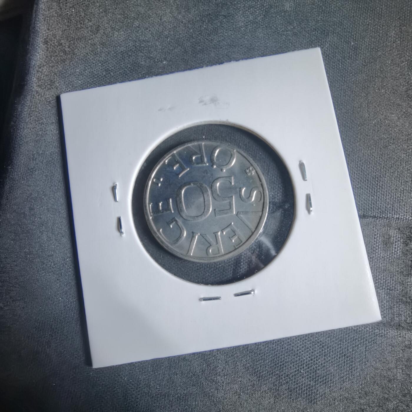 沼泽如烟--第919场 瑞典1984年50欧尔