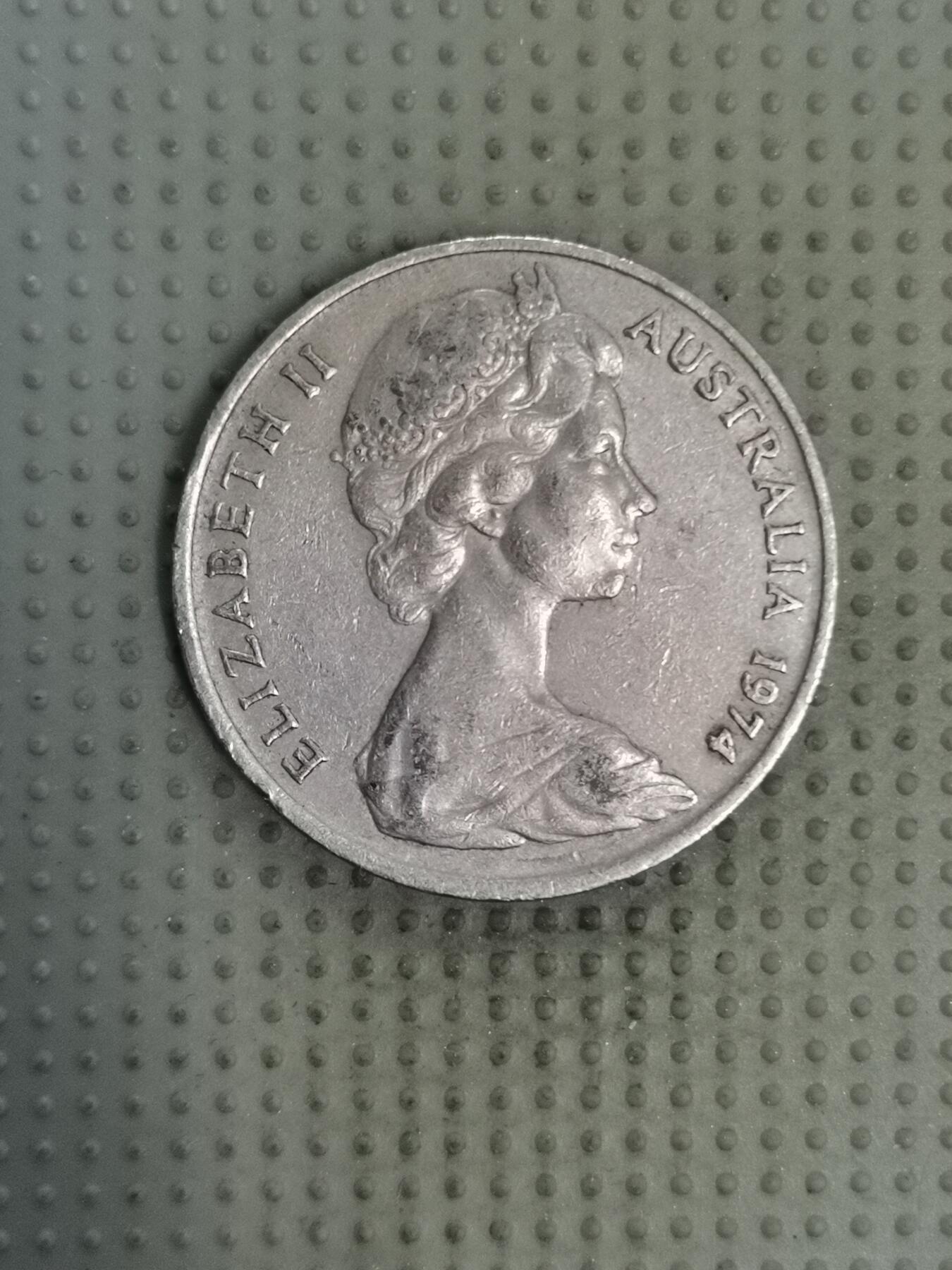 2025年第128场各国散币拍卖（总第128场） 澳大利亚1974年20分