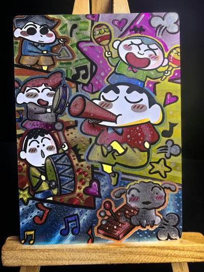 无佣金 不寄存 不收拍 链接少 我只是一个小小的卡牌收藏玩家   需要多宫大佬请私聊 部分卡牌设有底价（不想玩的那么累，即使有底价也会比市场价便宜的多，懂的自然懂） 拒绝小号抬价 大家放心拍 所有拍品部分套有卡膜 部分卡牌多宫 自制卡牌 不包厂瑕 放大镜 品控 勿拍 流拍商品会循环 感谢大家支持 留个关注 不定时上新 谢谢 - 奇点卡牌 手绘蜡笔小新粗闪