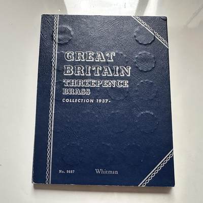 🌹外币初藏🌹🐯2025年第136场  每周二四六晚8️⃣点 接代拍 - 英国1937-1967年3便士定位册共49枚 乔六伊二全年份 含稀少年份
