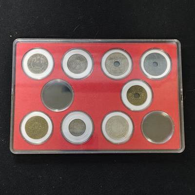 【全场包邮】纯粹捡漏拍482场（免费代拍第19场）-币封+套装+富兰克林（注意佣金） - 【盒装套币】法属叙利亚各年份8枚套币-含2枚银币