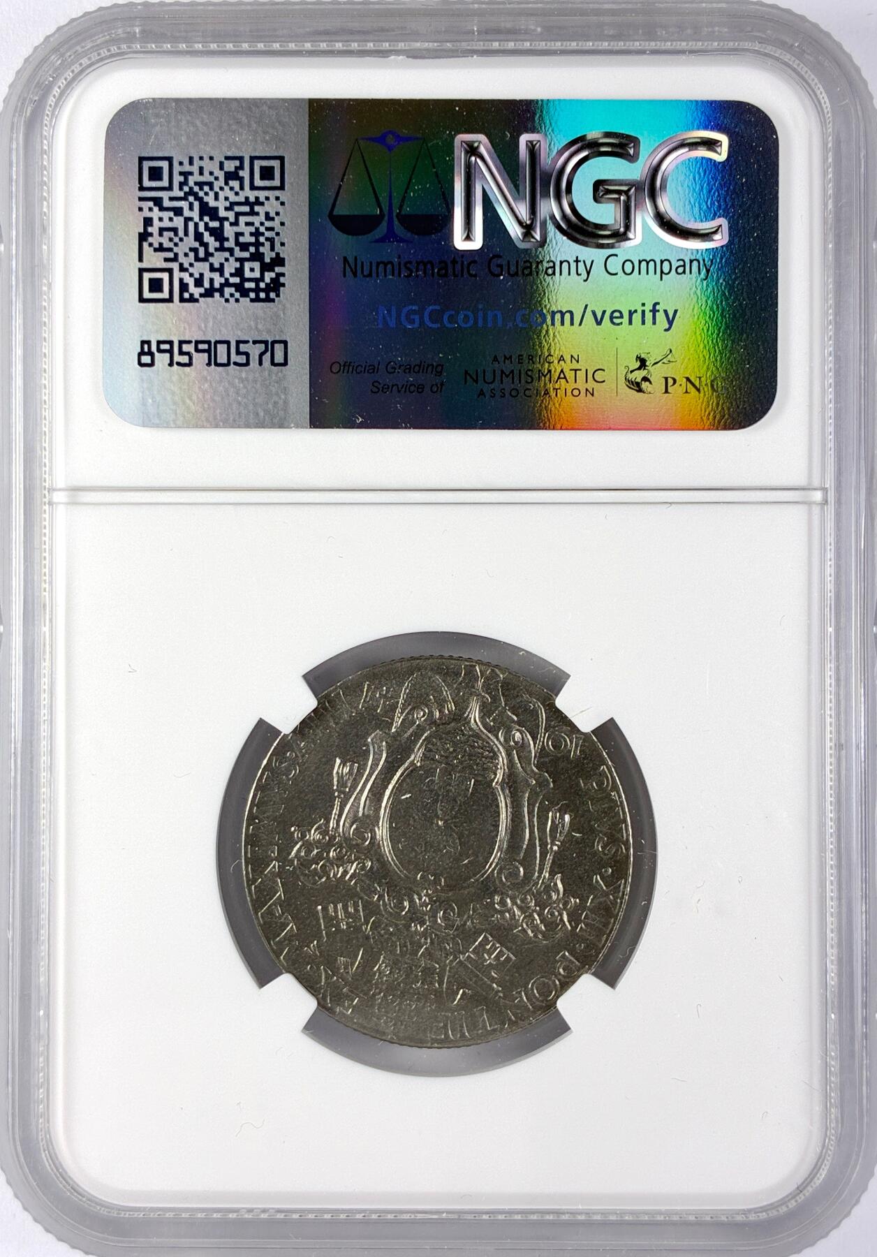 【雨安】【直播拍卖】【世界币章119期-评级币】2025-12-06 周六 19:30 保真 [评级欧洲] Vatican 梵蒂冈 1里拉 1941年  NGC-MS65