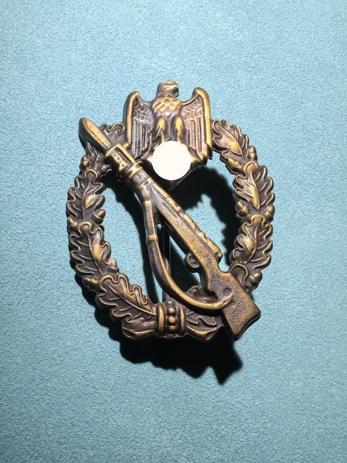 盛世勋华——号角文化勋章邮票专场拍卖第291期 德国铜级步兵突击奖章