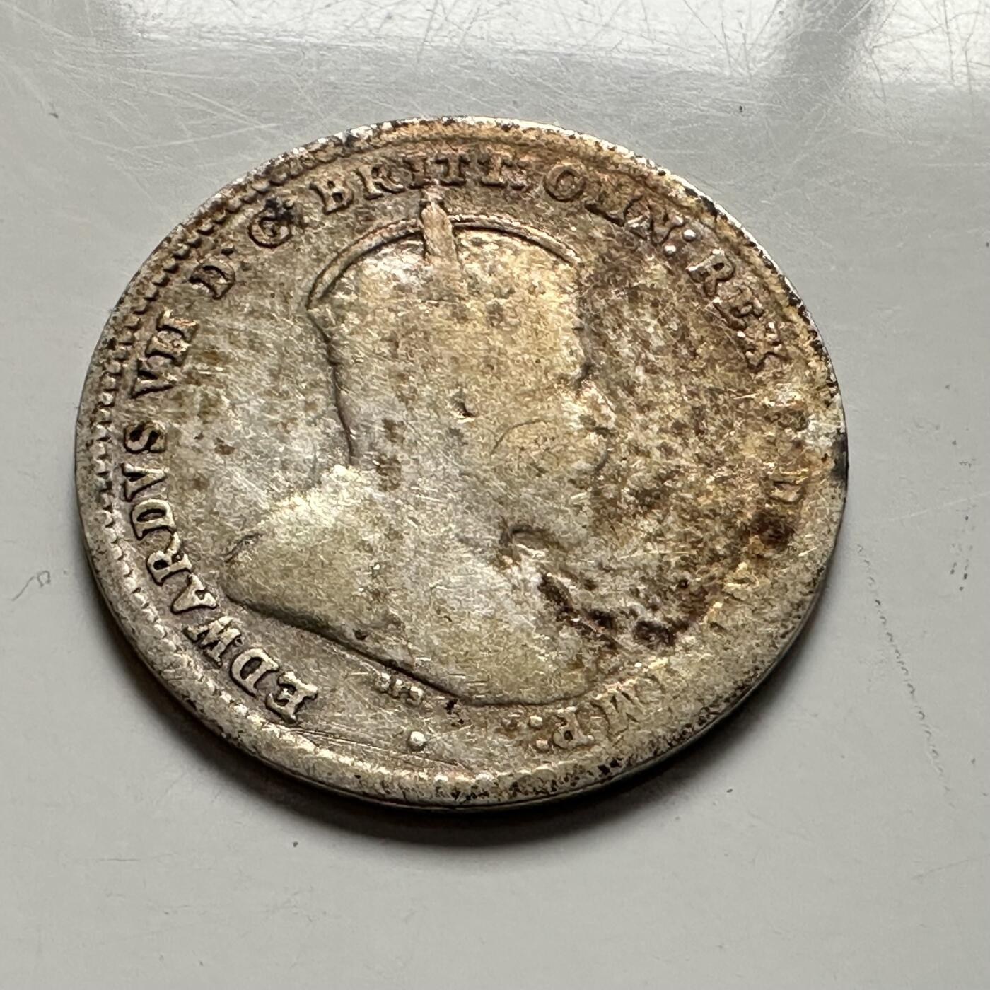 🌹外币初藏🌹🐯2025年第136场  每周二四六晚8️⃣点 接代拍 澳大利亚1910年三便士银币 925高银